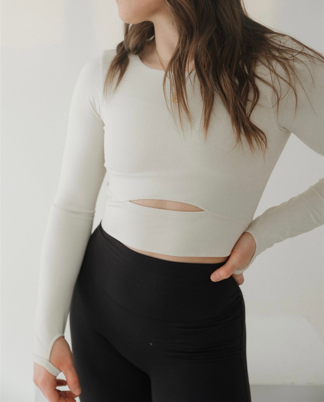 Movement Cropped Long Sleeve