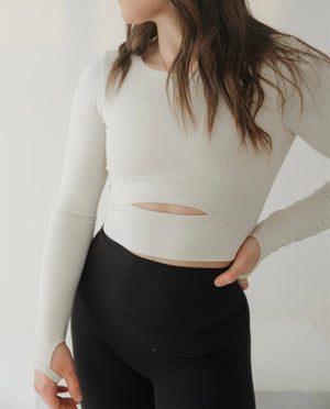 Movement Cropped Long Sleeve