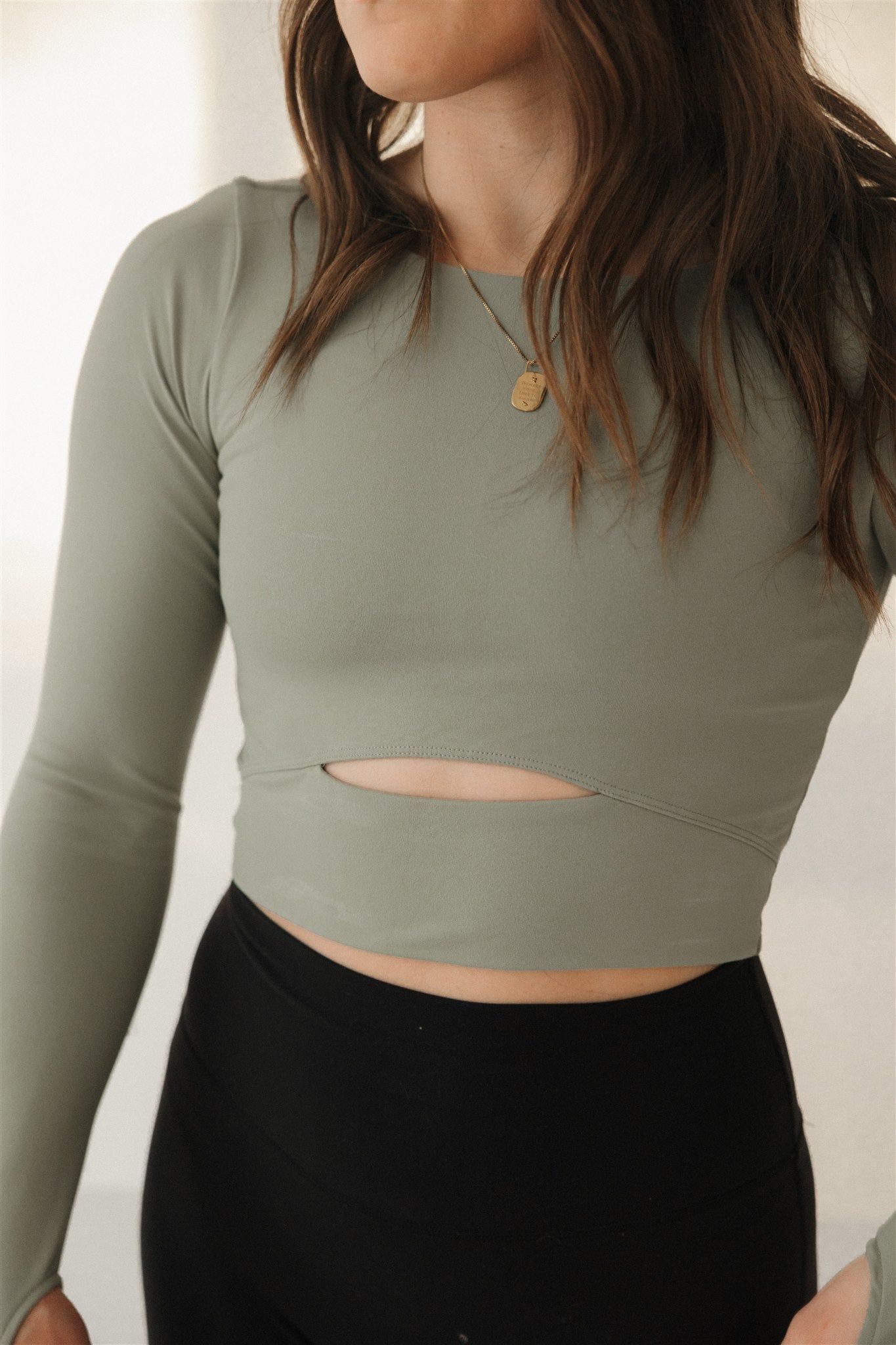 Movement Cropped Long Sleeve